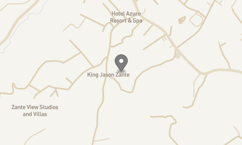Lokation for Hotel King Jason Zante - voksenhotel