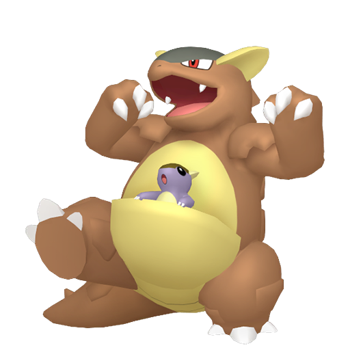 Kangaskhan - Normal type Pokemon from Pokemon FireRed and LeafGreen with stats, moves, and evolution data