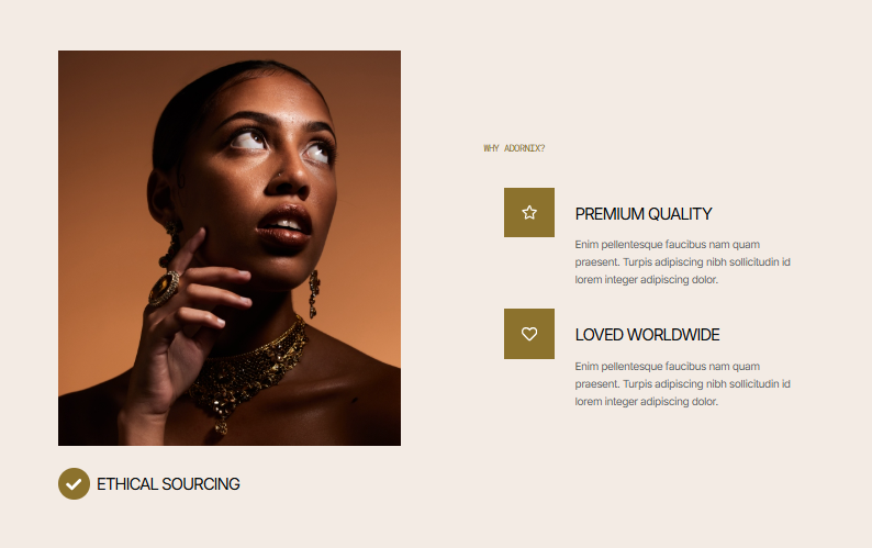 Jewellery Ecom Features & Benefits