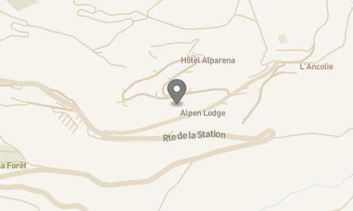 Lokation for I.L.Y Hotel La Rosière