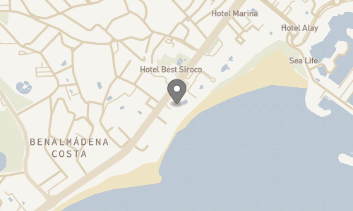 Lokation for Hotel Riviera Costa del Sol