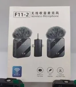 F11-2 Double 3 in 1 Content Wireless Microphone 3