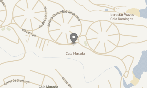 Lokation for Hotel Cala Murada