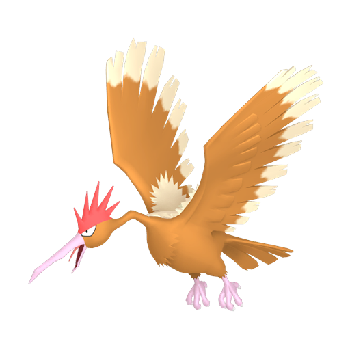 Fearow - Normal/Flying type Pokemon from Pokemon FireRed and LeafGreen with stats, moves, and evolution data