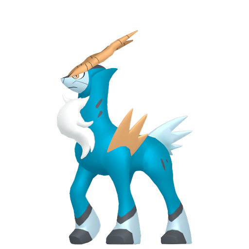 Cobalion - Steel/Fighting type Pokemon from Pokemon Sword and Shield with stats, moves, and evolution data