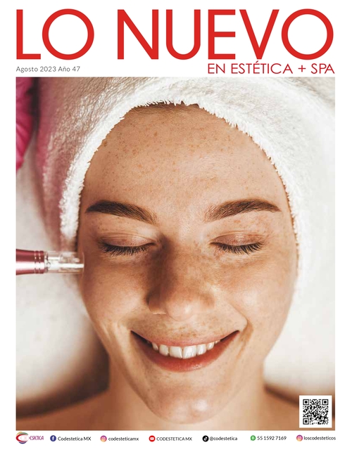 Revista Lo Nuevo en Estética + Spa agosto 2023