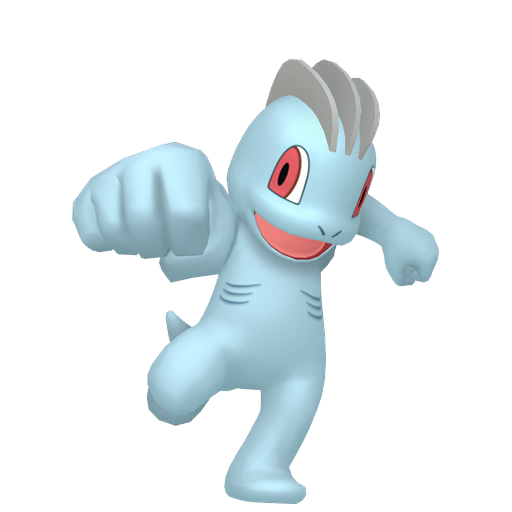 Machop - Fighting type Pokemon from Pokemon FireRed and LeafGreen with stats, moves, and evolution data