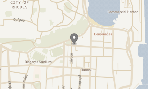 Lokation for City Plus Rhodes Hotel