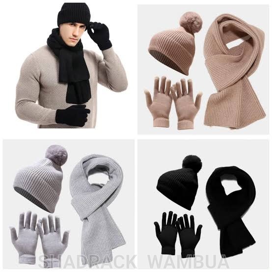 Beenies scarf set for adults 2