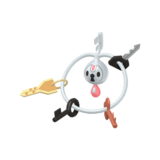 Klefki - Steel/Fairy type Pokemon from Pokemon X and Y with stats, moves, and evolution data