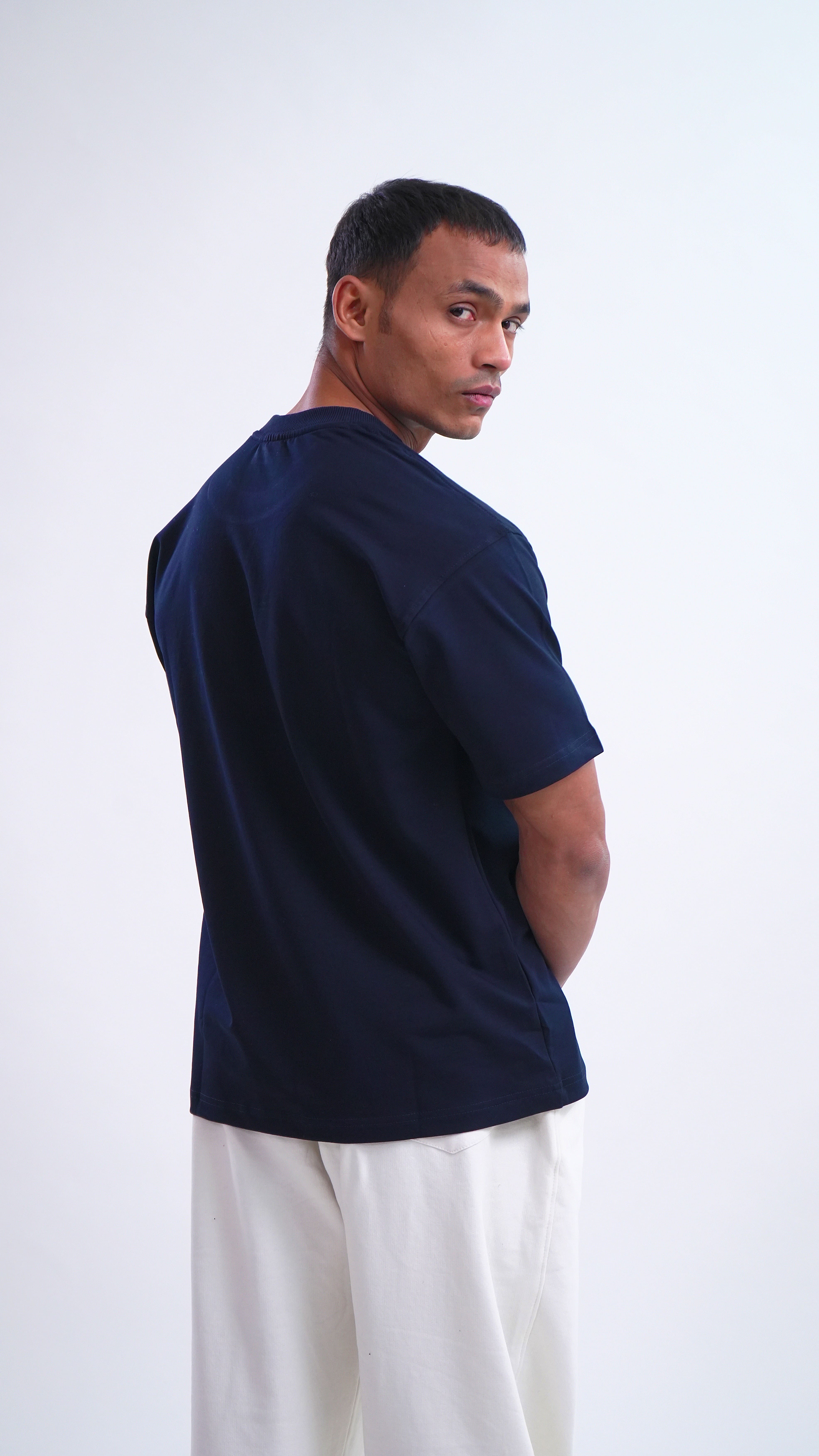 Boxy Fit Solid T-Shirt