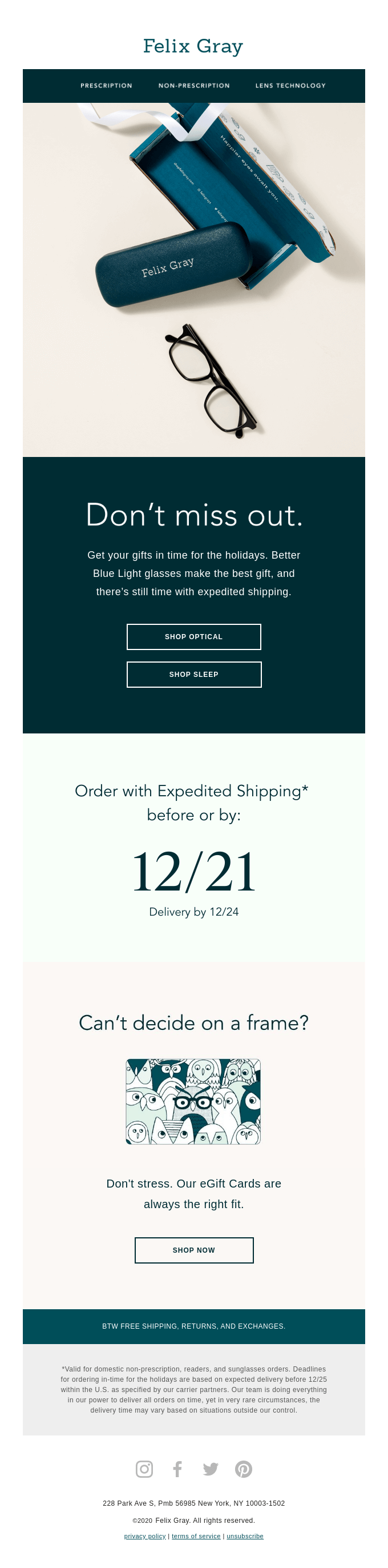 Last Minute Gifting