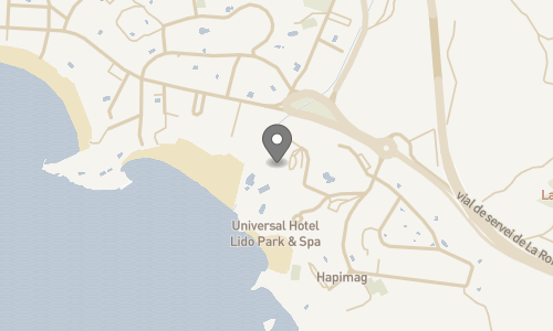 Lokation for Vibra Beverly Playa