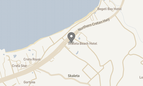 Lokation for Bomo Rethymno Mare Royal & Waterpark