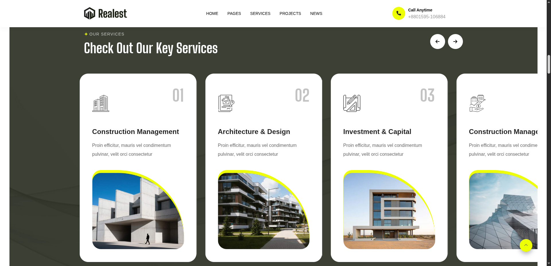 Realest - Real Estate Project project screenshot 4