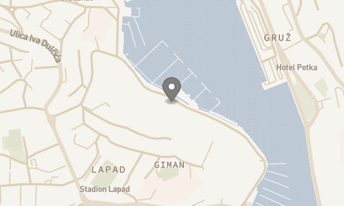 Lokation for Hotel Lapad