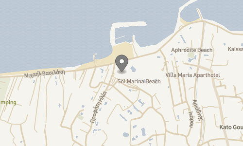 Lokation for Marina Beach Sol by Melia