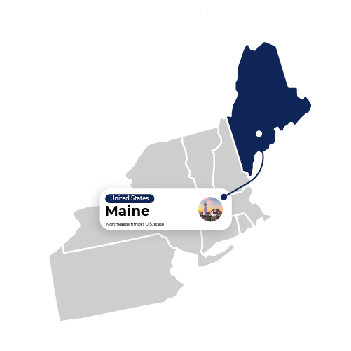 Map Maine