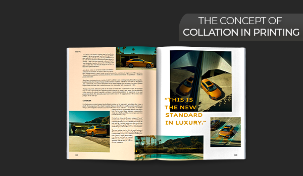 The Concept of Collation in Printing