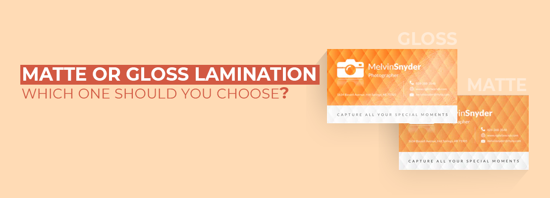 Matte Vs. Gloss Lamination: What to Choose?