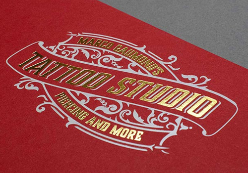 Traditional Foil Stamping: