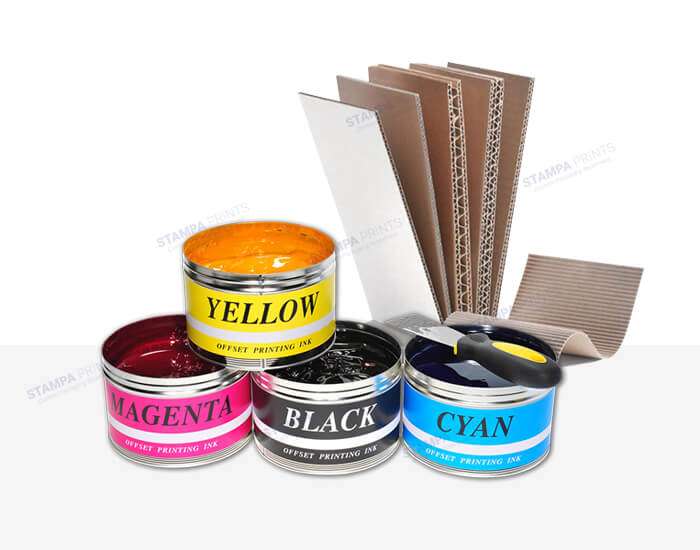 Our printing materials and inks: