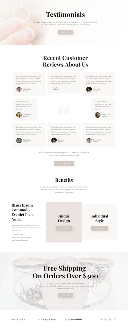 Artisan Jewelry Maker