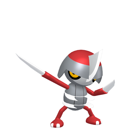 Pawniard - Dark/Steel type Pokemon from Pokemon Sword and Shield with stats, moves, and evolution data