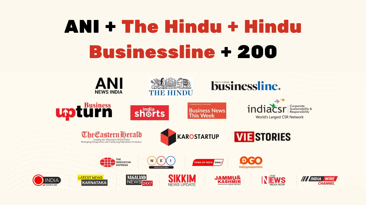 ANI + The Hindu + Hindu Businessline + 200 Package