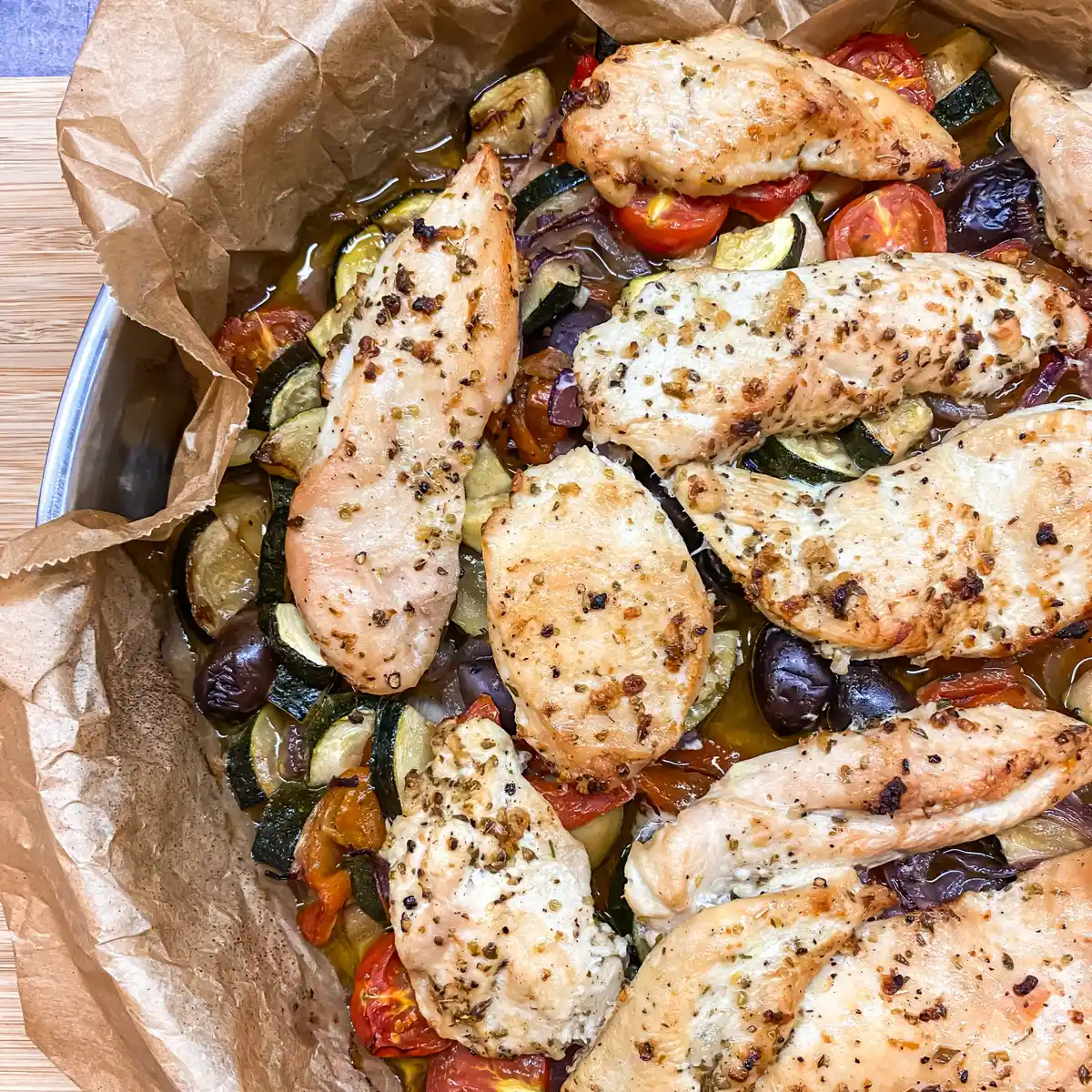 Mediterranean Chicken Recipe - Rocely