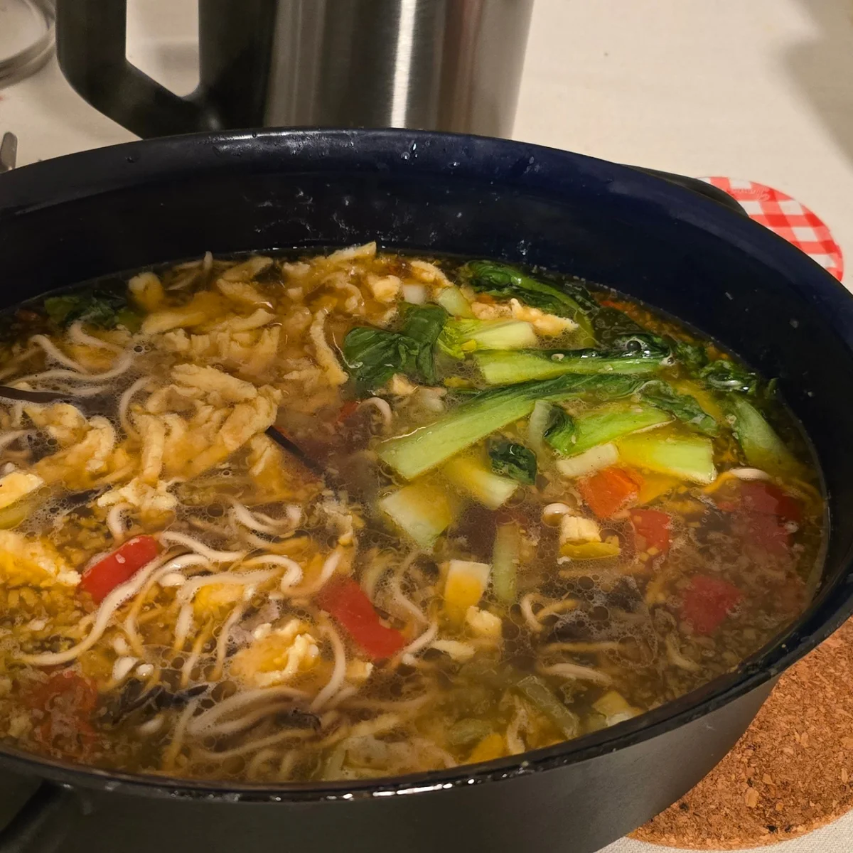Ramen-Style Noodle Soup Recipe - Rocely