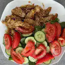 Teriyaki Chicken Salad Recipe - Rocely