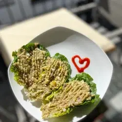 Eiwitrijke Tonijn- & Avocado-Slablaadjes