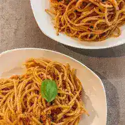 Pasta met Zongedroogde Tomaten
