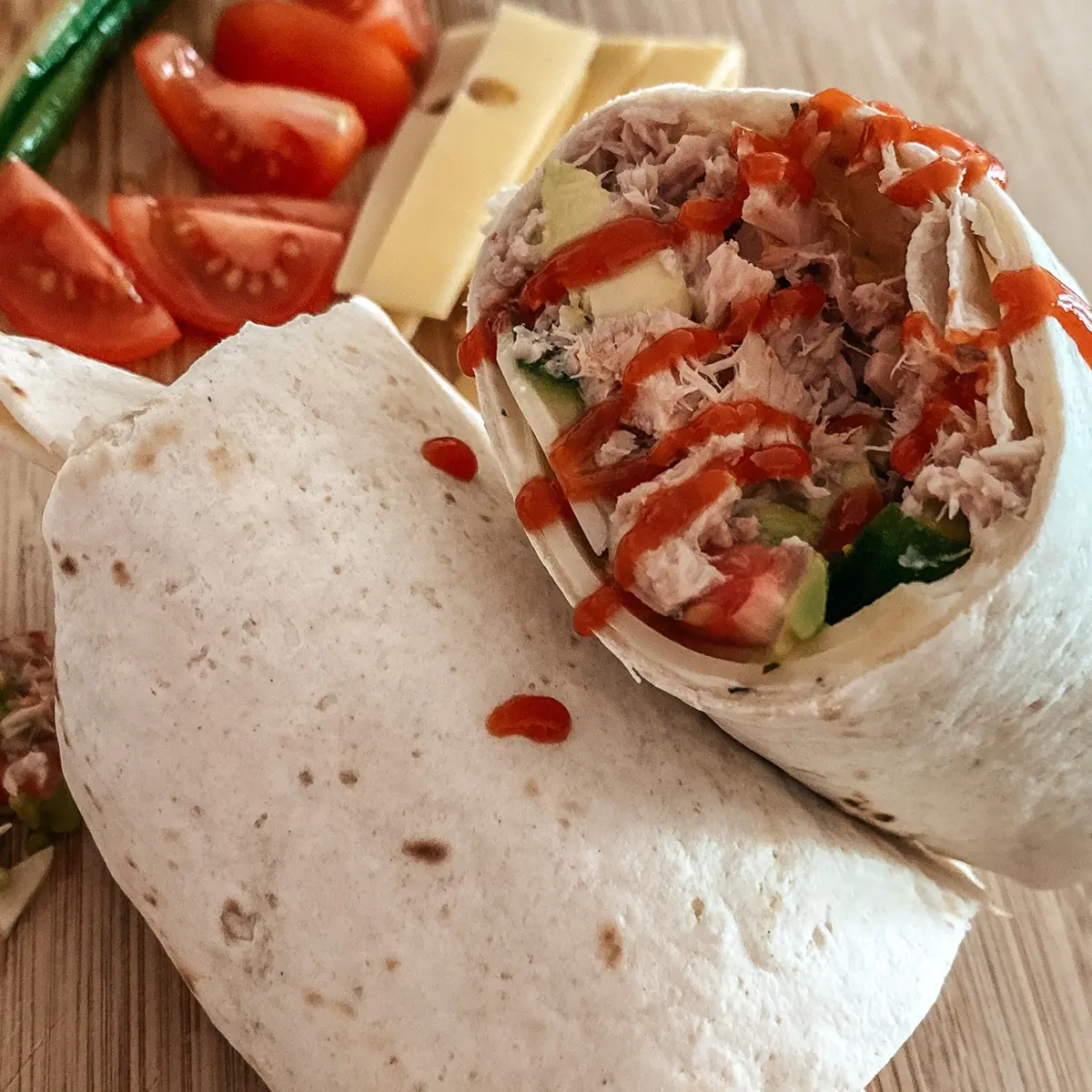 Breakfast Burrito with Tuna Recipe - Rocely