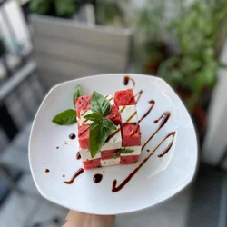 Easy Two Step Watermelon Salad Recipe - Rocely