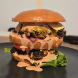 Najlepszy podwójny burger