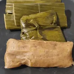KOBA (bezglutenowy, gotowany na parze wafel bananowo-orzechowy)