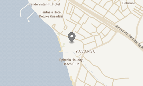 Lokation for Ephesia Holiday Beach Club