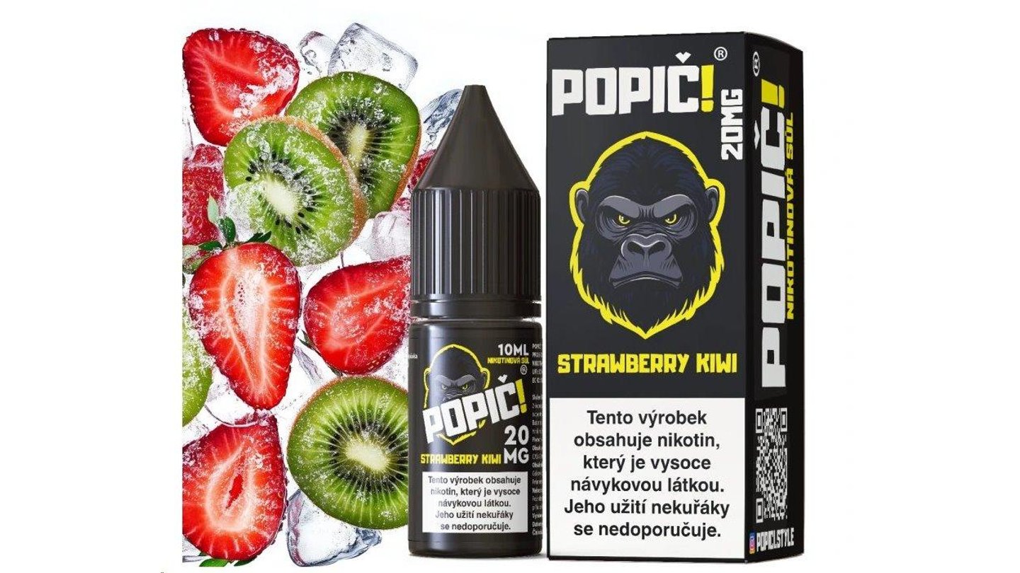 POPIČ! Strawberry Kiwi 10ml 20mg