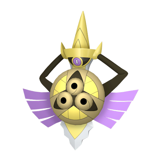 Aegislash - Steel/Ghost type Pokemon from Pokemon X and Y with stats, moves, and evolution data