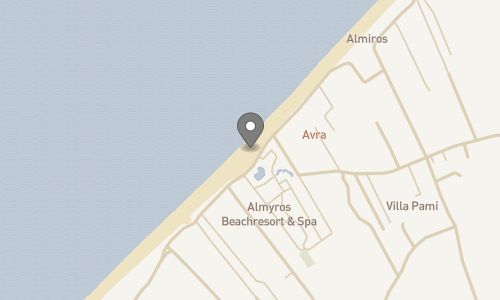 Lokation for Almyros Beach Resort and Spa