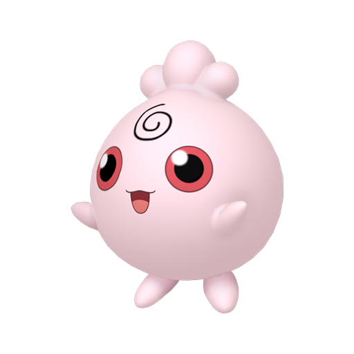 Igglybuff - Normal/Fairy type Pokemon from Pokemon Sword and Shield with stats, moves, and evolution data