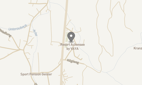 Lokation for VAYA Achensee Hotel