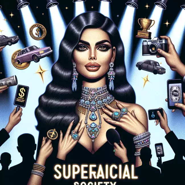 AI interpretation of Kim Kardashian by Oscar Maydon