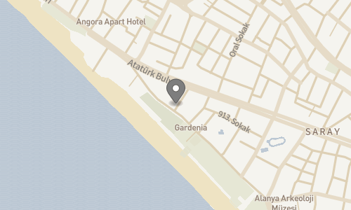 Lokation for Time Beach Hotel