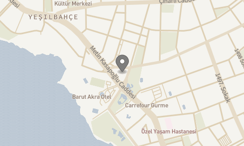 Lokation for Akra-V Hotel