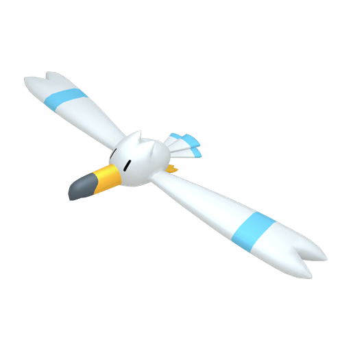 Wingull - Water/Flying type Pokemon from Pokemon Platinum with stats, moves, and evolution data