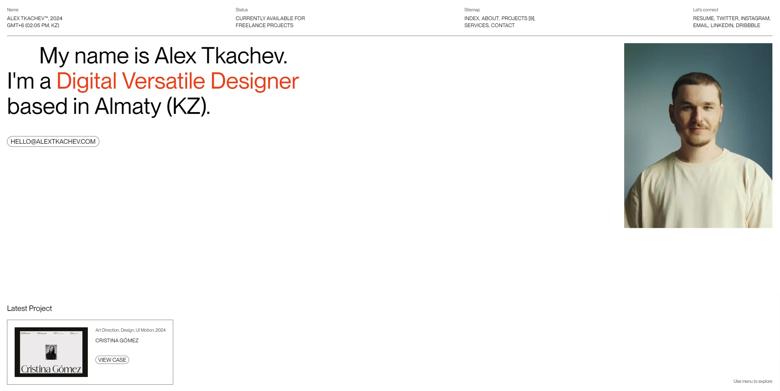 Preview of alextkachev.com