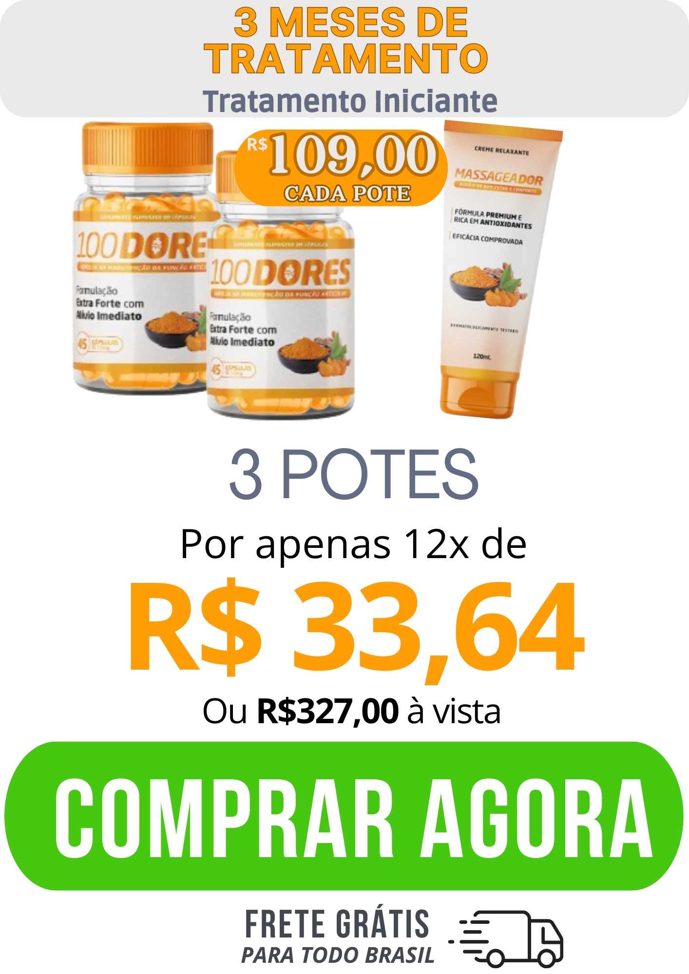 12 POTES De R$2